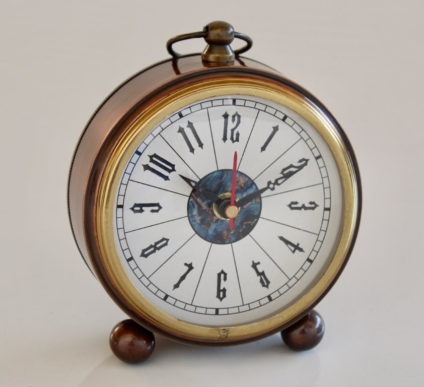 Copper Table Clock